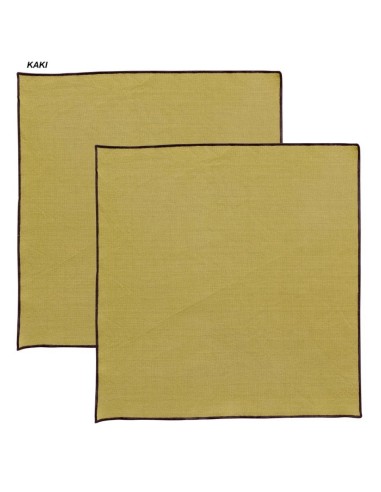 LOT DE 2 SERVIETTES DE TABLE GRACE - VIVARAISE