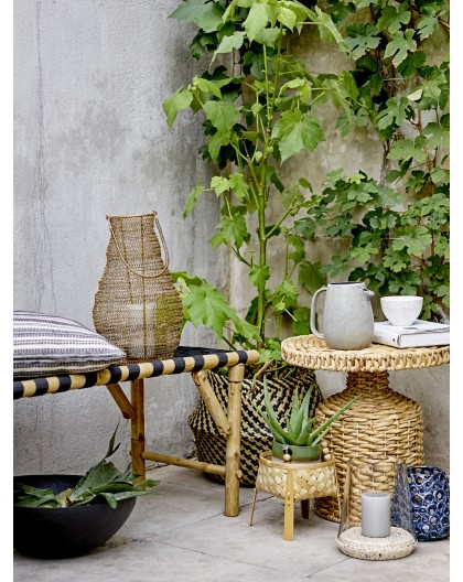 BANC VIDA NOIR EN BAMBOU - BLOOMINGVILLE 