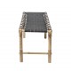 BANC VIDA NOIR EN BAMBOU - BLOOMINGVILLE 