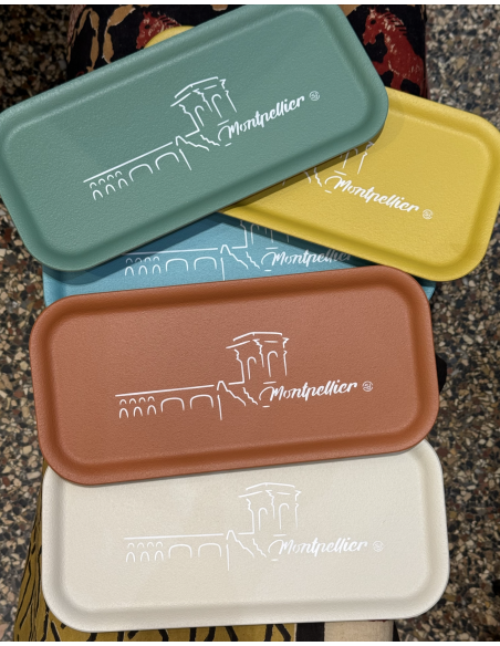 PLATEAU RECTANGULAIRE SILHOUETTE MONTPELLIER - SOPHIE JANIERE