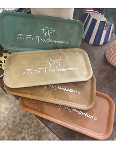 PLATEAU RECTANGULAIRE SILHOUETTE MONTPELLIER - SOPHIE JANIERE