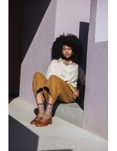 CHAUSSETTES HORSESHOE BEND PRUNE- ATELIER ST EUSTACHE