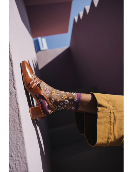 CHAUSSETTES HORSESHOE BEND PRUNE- ATELIER ST EUSTACHE