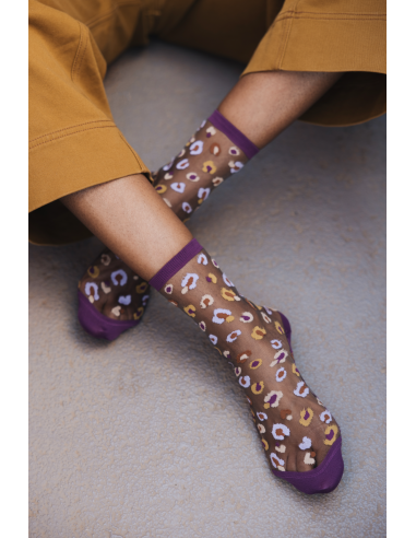 CHAUSSETTES HORSESHOE BEND PRUNE- ATELIER ST EUSTACHE