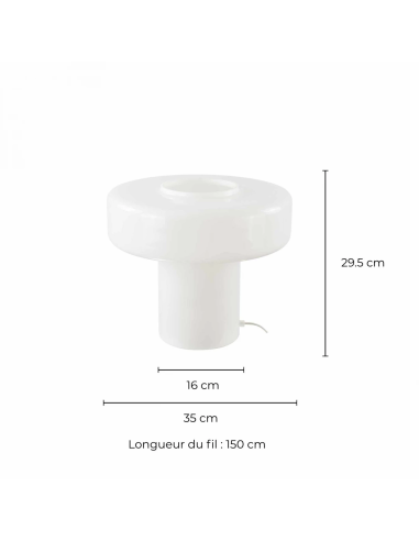 LAMPE À POSER FOZA  GRAND FORMAT - C-CRÉATION 