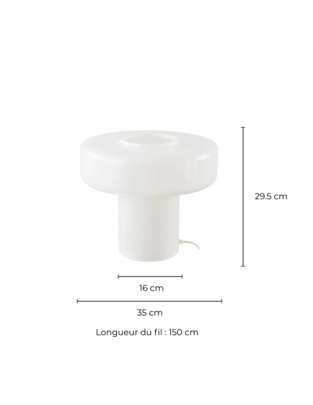 LAMPE À POSER FOZA  GRAND FORMAT - C-CRÉATION 