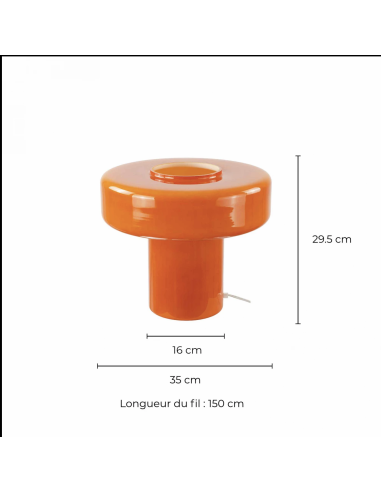 LAMPE À POSER FOZA  GRAND FORMAT - C-CRÉATION 