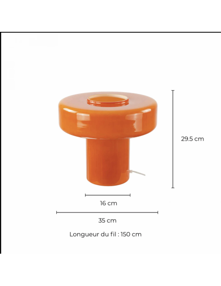 LAMPE À POSER FOZA  GRAND FORMAT - C-CRÉATION 