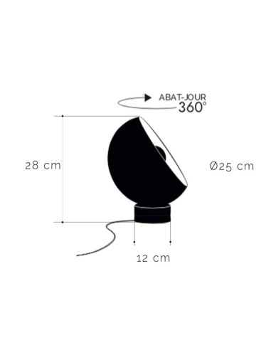 LAMPE BEBOP 360° - LA CASE DE COUSIN PAUL