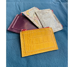 PORTE-CARTES ZIPPE - BANDIT MANCHOT