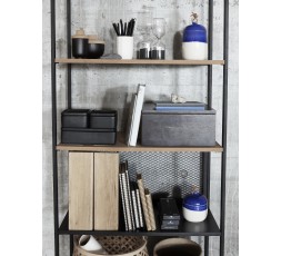 ETAGERE EN METAL ET LIEGE - HUBSCH