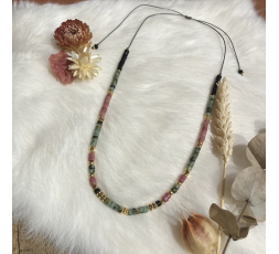 COLLIER PIERRES SUR FIL - LES FILLES DE COEUR 