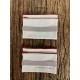  DOUBLE TROUSSE CUIR BLANC ABSOLUMENT - BANDIT MANCHOT
