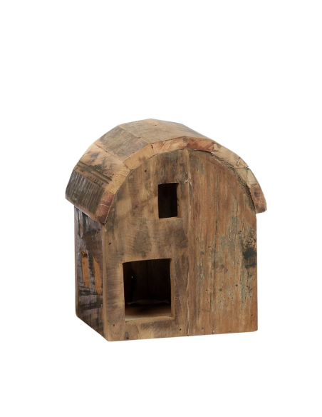 NICHOIR À OISEAUX EN BOIS ANCIEN - WMG
