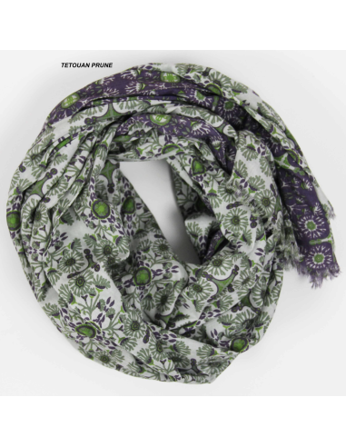 FOULARD OU PAREO 100X180 CM - LES BELLES VAGABONDES 