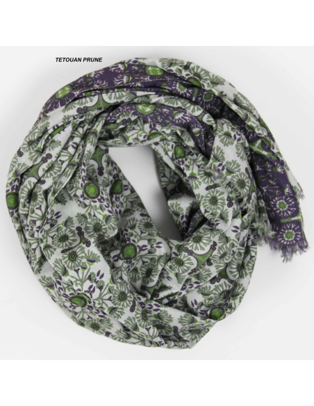 FOULARD OU PAREO 100X180 CM - LES BELLES VAGABONDES 