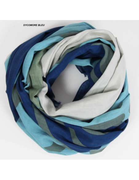 FOULARD OU PAREO 100X180 CM - LES BELLES VAGABONDES 