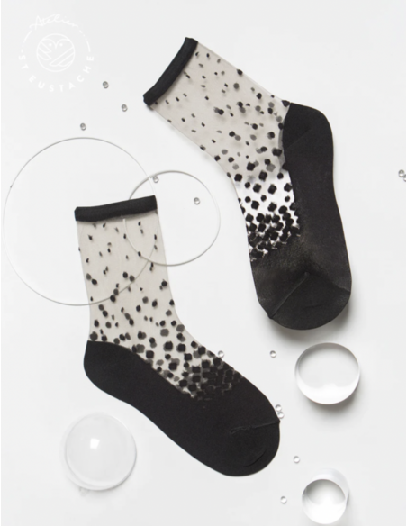 CHAUSSETTES NAKAMEGURO BLACK- ATELIER ST EUSTACHE