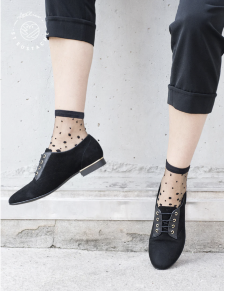 CHAUSSETTES NAKAMEGURO BLACK- ATELIER ST EUSTACHE