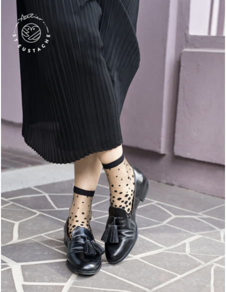 CHAUSSETTES NAKAMEGURO BLACK- ATELIER ST EUSTACHE