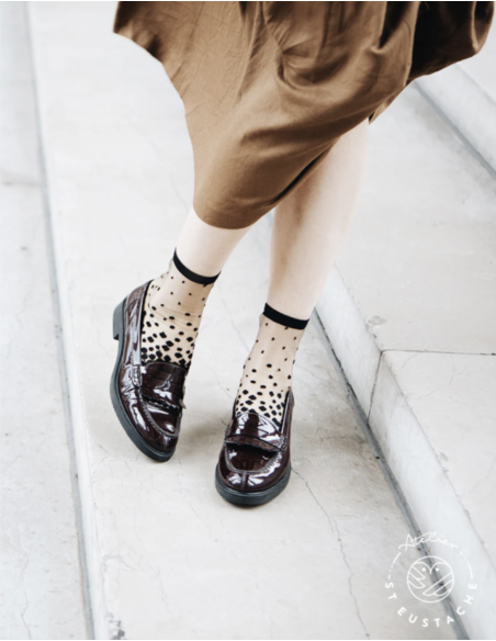 CHAUSSETTES NAKAMEGURO BLACK- ATELIER ST EUSTACHE