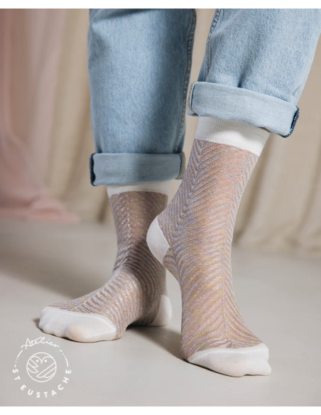 CHAUSSETTES SAPINS IRISÉE - ATELIER ST EUSTACHE