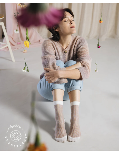 CHAUSSETTES SAPINS IRISÉE - ATELIER ST EUSTACHE
