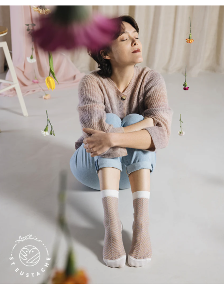 CHAUSSETTES SAPINS IRISÉE - ATELIER ST EUSTACHE