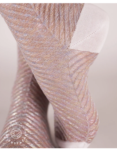 CHAUSSETTES SAPINS IRISÉE - ATELIER ST EUSTACHE