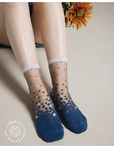 CHAUSSETTES NAKAMEGURO DENIM - ATELIER ST EUSTACHE