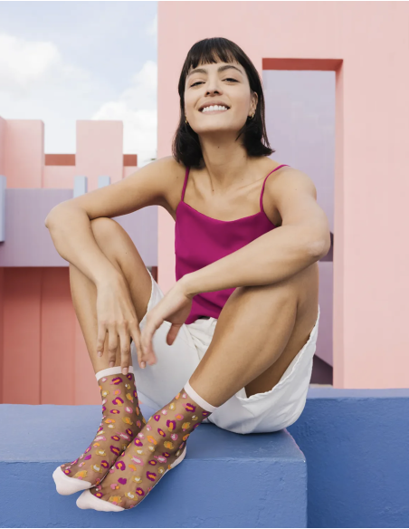 CHAUSSETTES HORSESHOE BEND PINK - ATELIER ST EUSTACHE