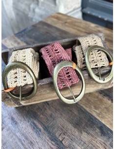 CEINTURE EN CROCHET CINOLOA - LE VOYAGE EN PANIER 