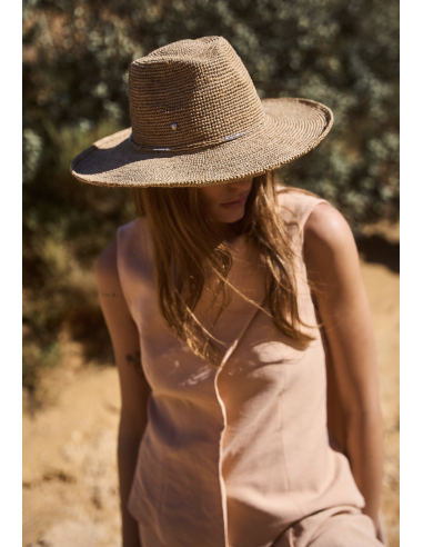 CHAPEAU EN RAPHIA WESTILUX - LE VOYAGE EN PANIER 