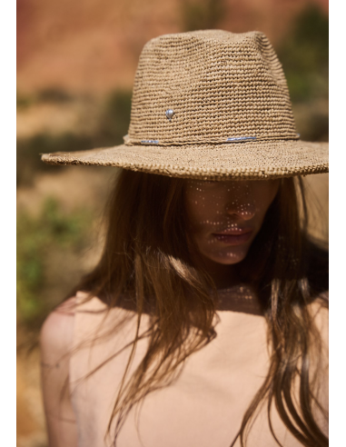CHAPEAU EN RAPHIA WESTILUX - LE VOYAGE EN PANIER 