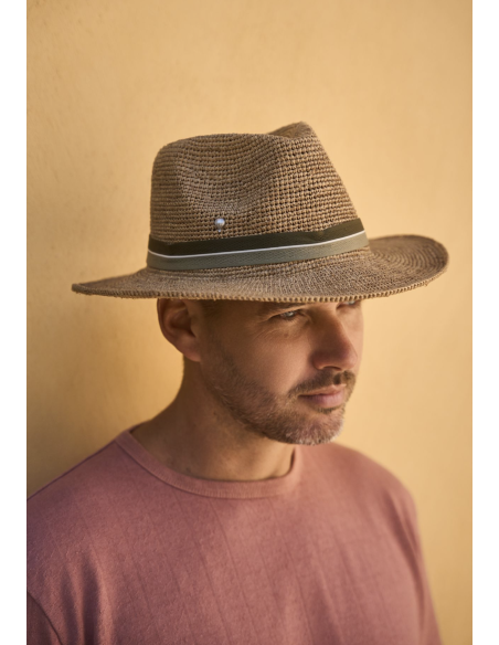 CHAPEAU EN RAPHIA DADOA - LE VOYAGE EN PANIER 