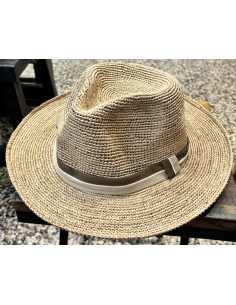 CHAPEAU EN RAPHIA DADOA - LE VOYAGE EN PANIER  2