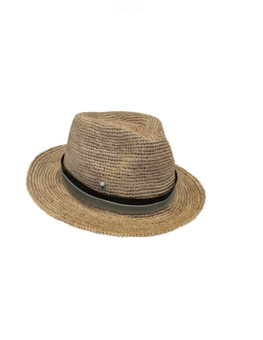 CHAPEAU EN RAPHIA DADOA - LE VOYAGE EN PANIER 