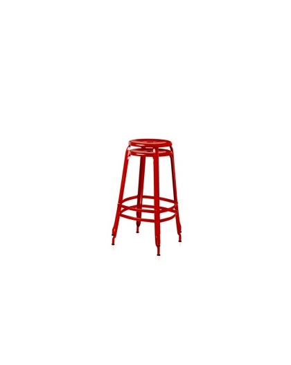 TABOURET NICOLLE METAL H75