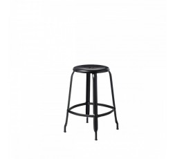 TABOURET NICOLLE METAL H60