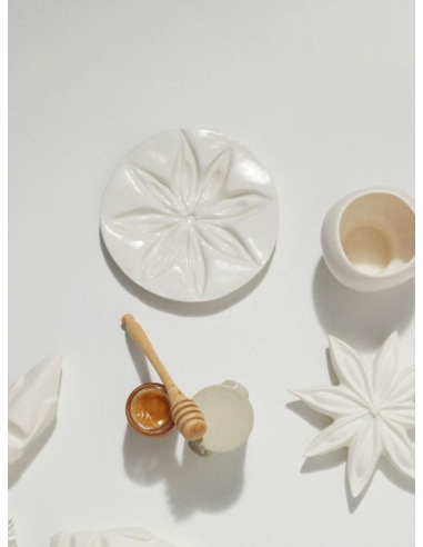 ASSIETTE JANIS - MONOCHROMIC