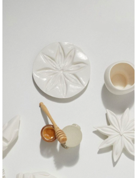 ASSIETTE JANIS - MONOCHROMIC