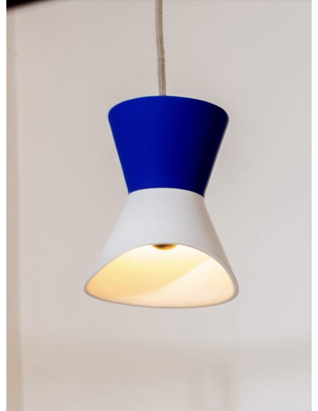 LAMPE CÉRAMIQUE À SUSPENDRE VERSO - MONOCHROMIC