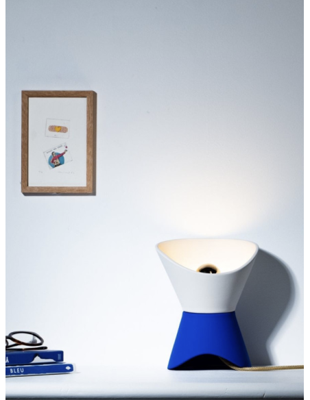 LAMPE CÉRAMIQUE À POSER RECTO - MONOCHROMIC