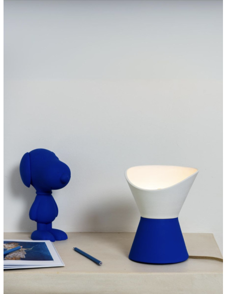 LAMPE CÉRAMIQUE À POSER RECTO - MONOCHROMIC
