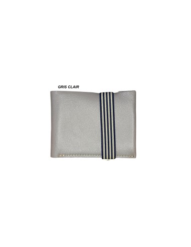 PORTEFEUILLE EN CUIR HOMME AVEC POCHE CENTRALE - BANDIT MANCHOT