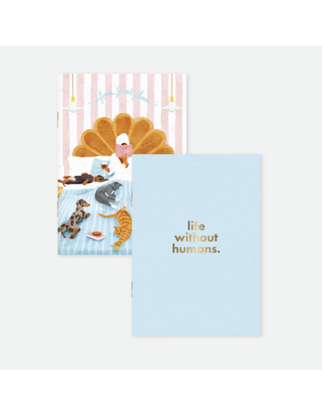 DUO DE CARNETS DE NOTES A6- ALL THE WAYS TO SAY