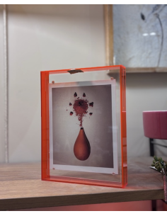 CADRE PHOTO GAYO EN ACRYLIQUE - PRESENT TIME 