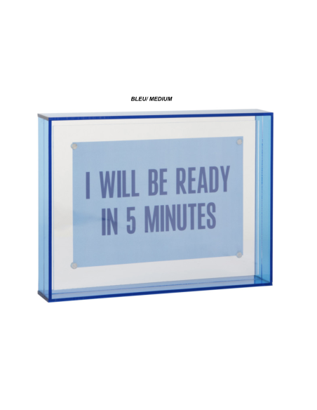 CADRE PHOTO GAYO EN ACRYLIQUE - PRESENT TIME 