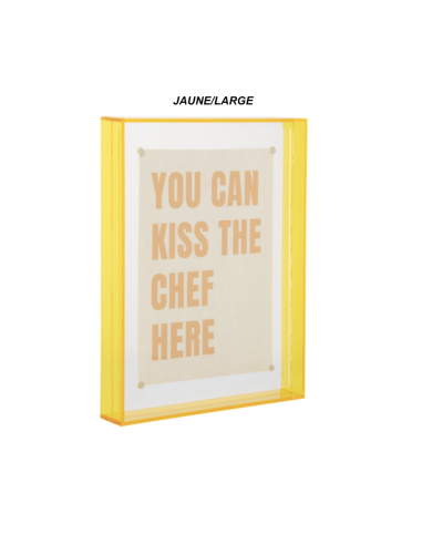 CADRE PHOTO GAYO EN ACRYLIQUE - PRESENT TIME 