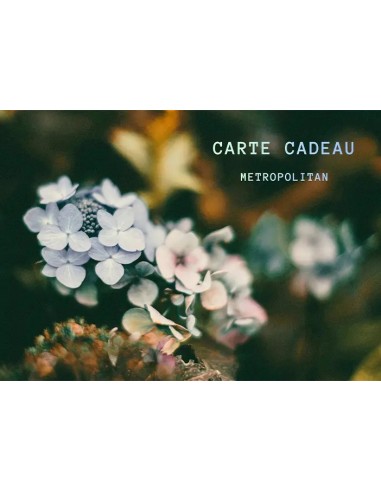 Carte cadeau Metropolitan